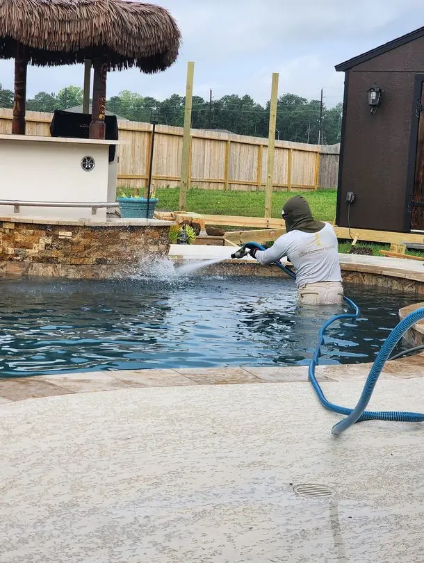 Restored pool or backyard by Elite Outdoor Services