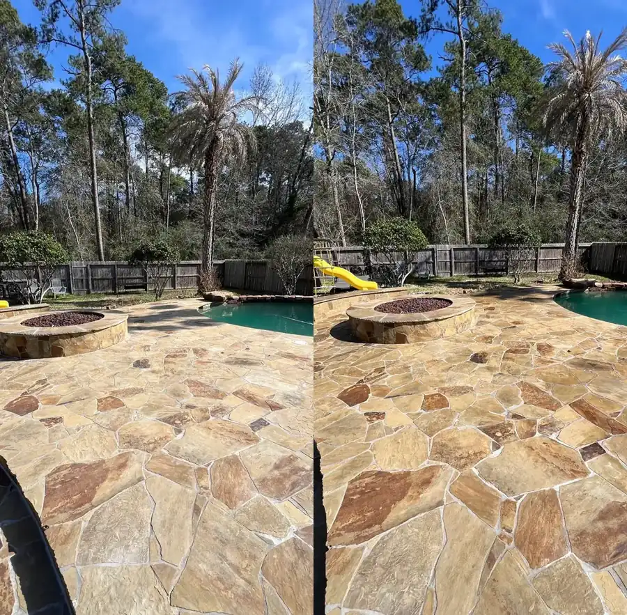Restored pool or backyard by Elite Outdoor Services